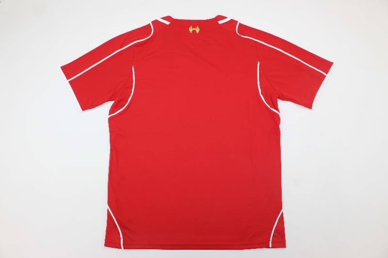 Thailand Quality(AAA) 2014/15 Liverpool Home Retro Soccer Jersey