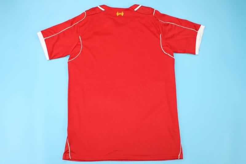 Thailand Quality(AAA) 2014/15 Liverpool Home Retro Soccer Jersey