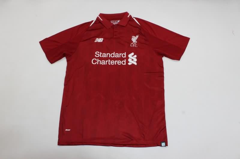 Thailand Quality(AAA) 2018/19 Liverpool Home Retro Soccer Jersey