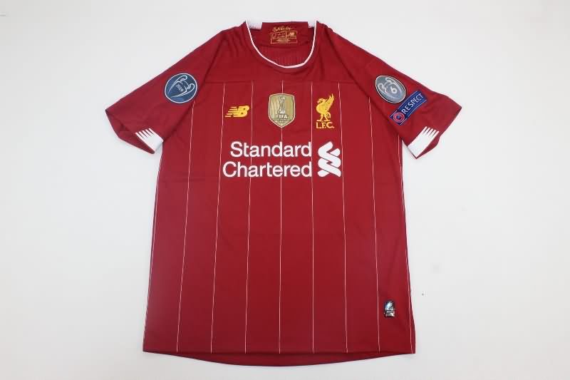 Thailand Quality(AAA) 2019/20 Liverpool Home Retro Soccer Jersey