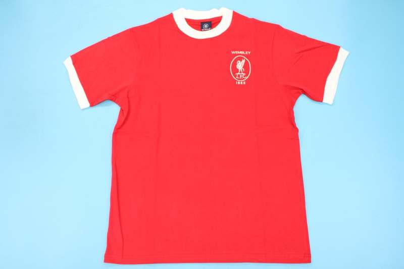 Thailand Quality(AAA) 1965 Liverpool Home Retro Soccer Jersey