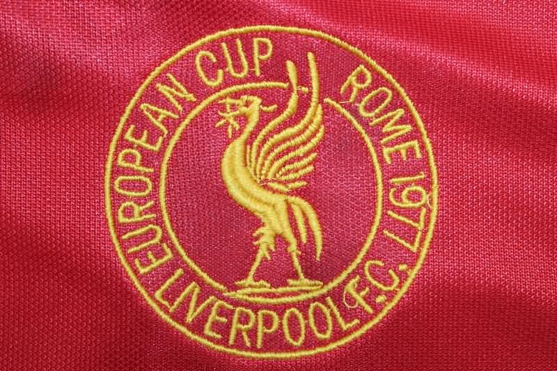 Thailand Quality(AAA) 1977 Liverpool Home UCL Final Retro Soccer Jersey
