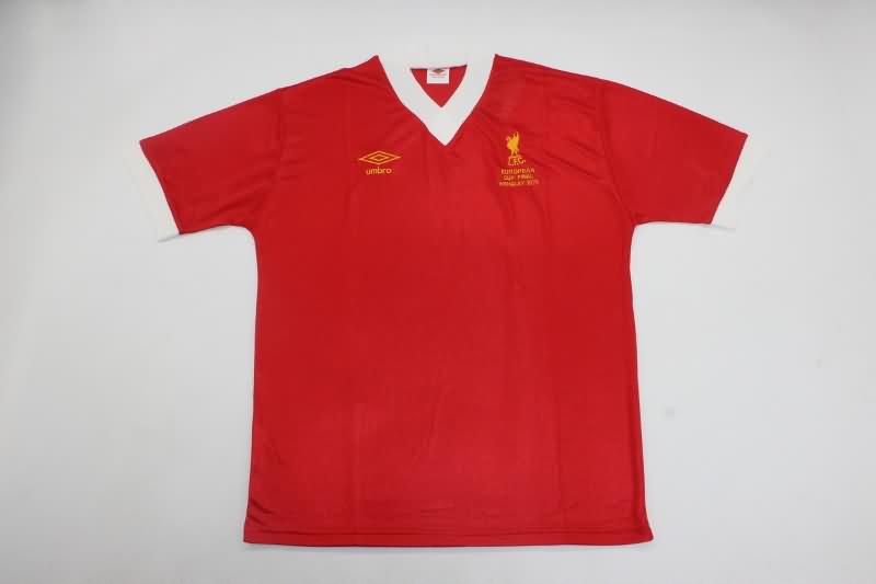 Thailand Quality(AAA) 1978 Liverpool Home UCL Final Retro Soccer Jersey