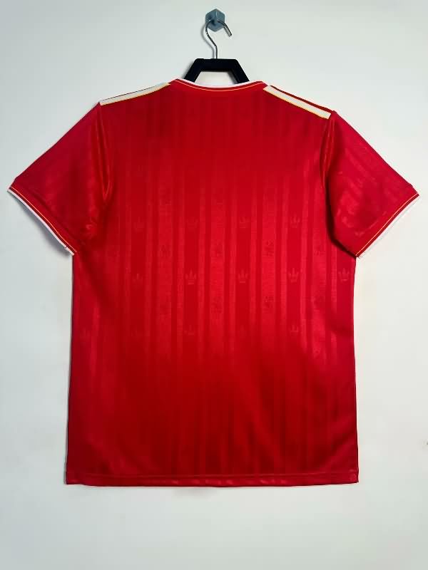Thailand Quality(AAA) 1986 Liverpool F.A. CUP FINAL Home Retro Soccer Jersey