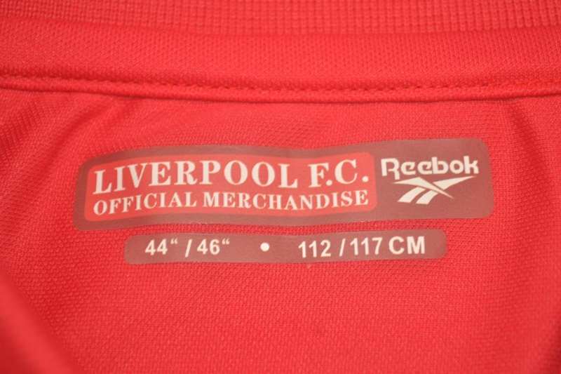 Thailand Quality(AAA) 2001 Liverpool UEFA Final Retro Soccer Jersey
