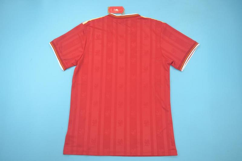 Thailand Quality(AAA) 1985/86 Liverpool Home Retro Soccer Jersey