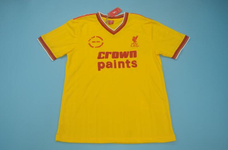 Thailand Quality(AAA) 1985/86 Liverpool Third Retro Soccer Jersey