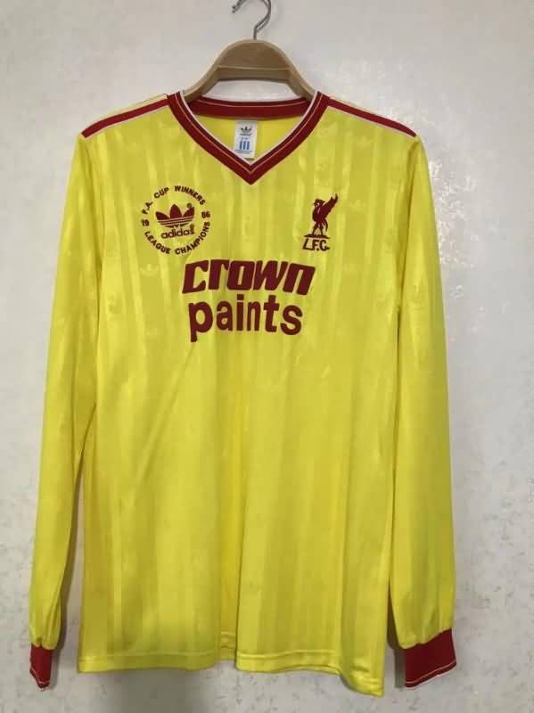 Thailand Quality(AAA) 1986/87 Liverpool Third Long Retro Soccer Jersey