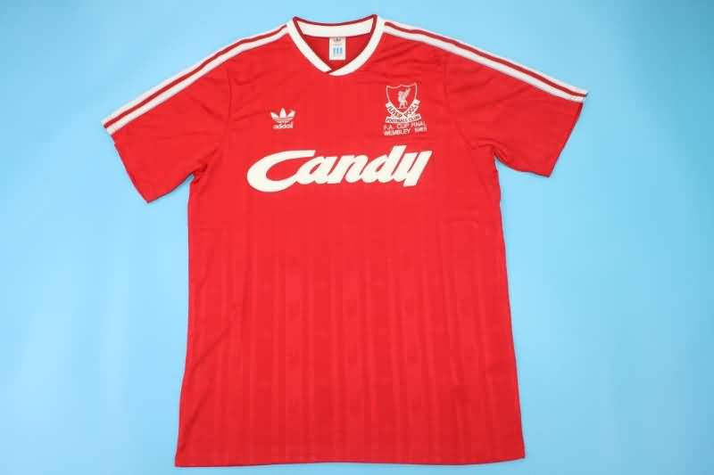 Thailand Quality(AAA) 1988/89 Liverpool Home Retro Soccer Jersey