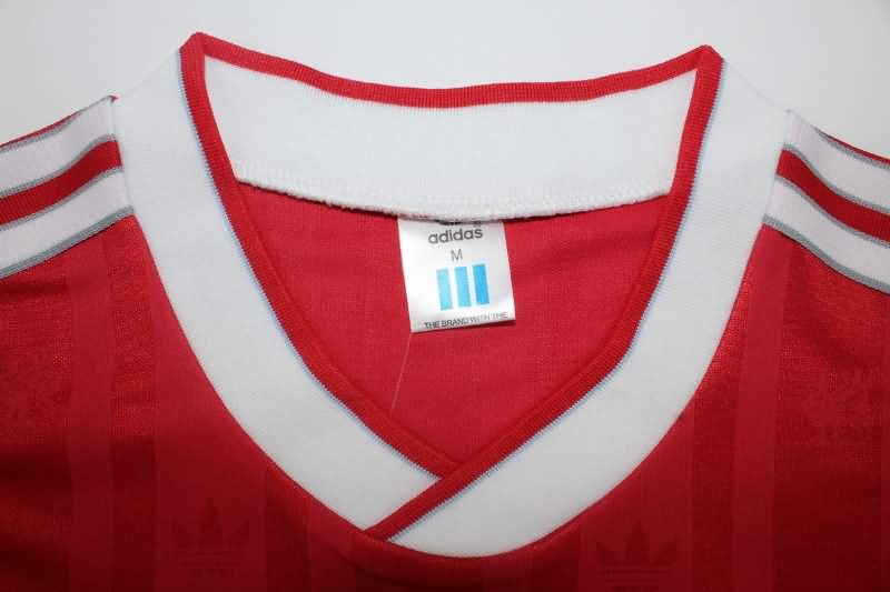 Thailand Quality(AAA) 1988/89 Liverpool Home Retro Soccer Jersey