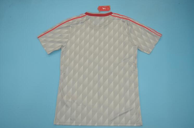 Thailand Quality(AAA) 1989/91 Liverpool Away Retro Soccer Jersey