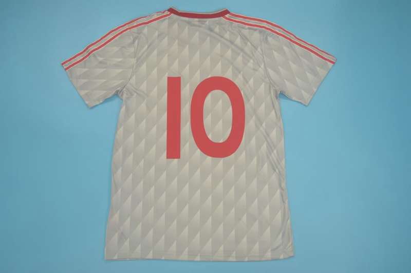 Thailand Quality(AAA) 1989/91 Liverpool Away Retro Soccer Jersey