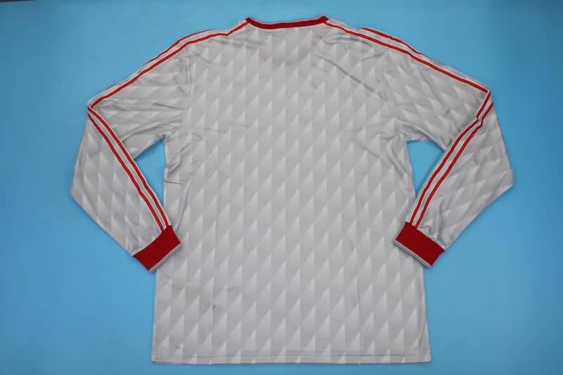 Thailand Quality(AAA) 1989/91 Liverpool Away Retro Soccer Jersey(L/S)