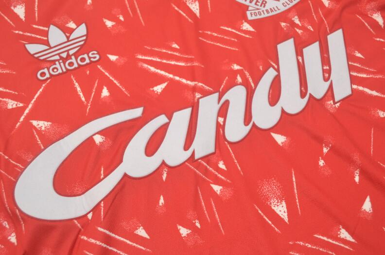 Thailand Quality(AAA) 1989/91 Liverpool Home Retro Soccer Jersey