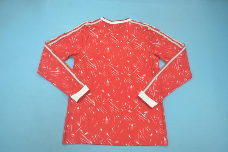 Thailand Quality(AAA) 1989/91 Liverpool Home Retro Soccer Jersey(L/S)