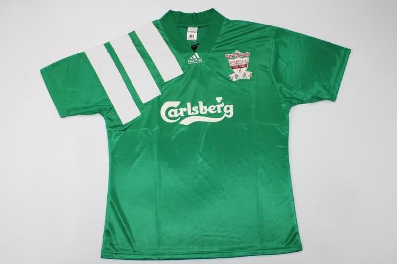 Thailand Quality(AAA) 1992/93 Liverpool Away Retro Soccer Jersey