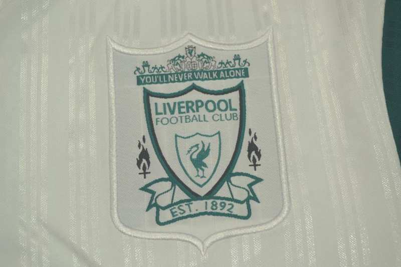 Thailand Quality(AAA) 1995/96 Liverpool Away Retro Soccer Jersey