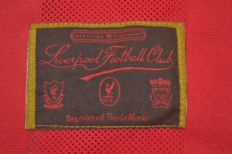 Thailand Quality(AAA) 1995/96 Liverpool Home Retro Soccer Jersey