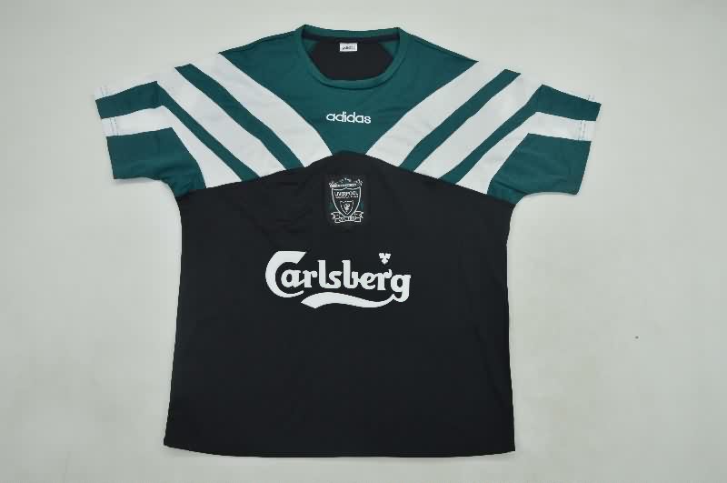 Thailand Quality(AAA) 1995/96 Liverpool Training Retro Soccer Jersey