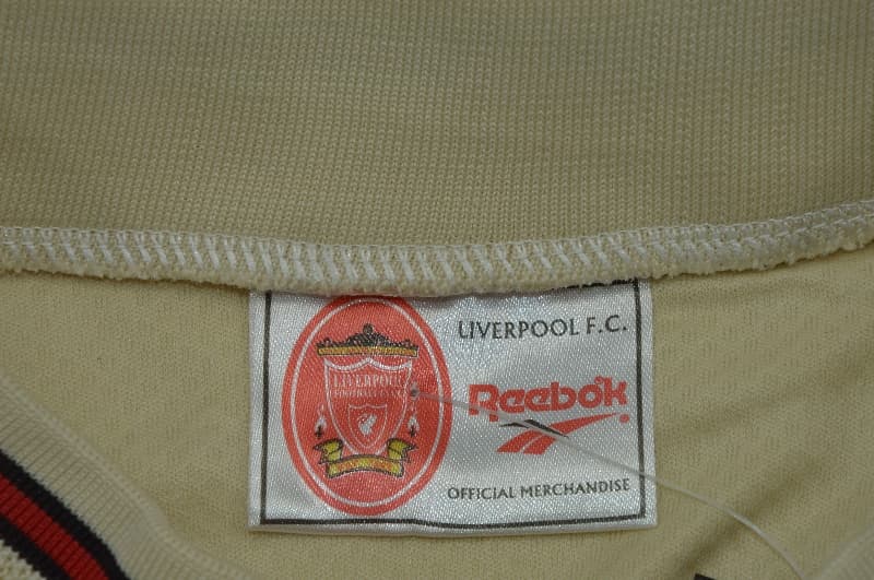 Thailand Quality(AAA) 1996/97 Liverpool Away Long Sleeve Retro Soccer Jersey
