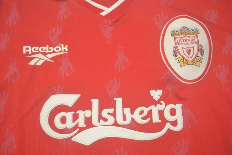 Thailand Quality(AAA) 1996/98 Liverpool Home Retro Soccer Jersey
