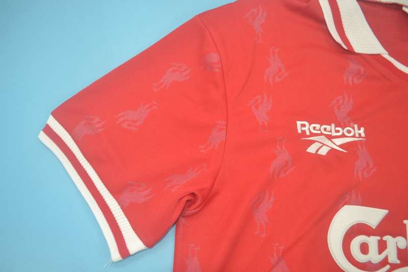 Thailand Quality(AAA) 1996/98 Liverpool Home Retro Soccer Jersey