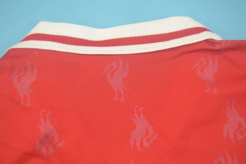 Thailand Quality(AAA) 1996/98 Liverpool Home Retro Soccer Jersey