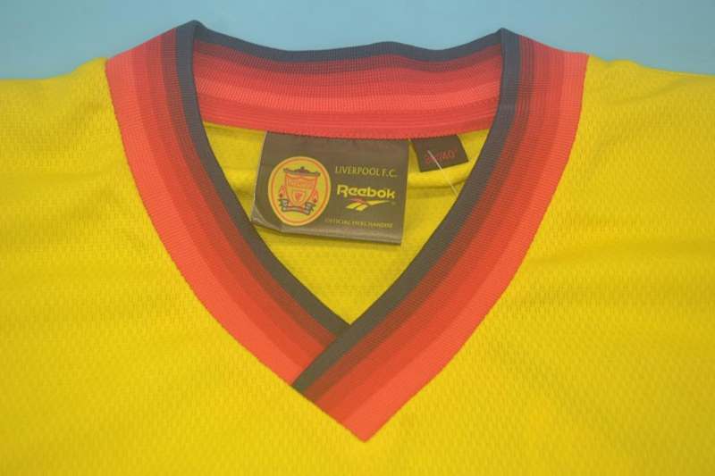 Thailand Quality(AAA) 1997/98 Liverpool Away Retro Soccer Jersey