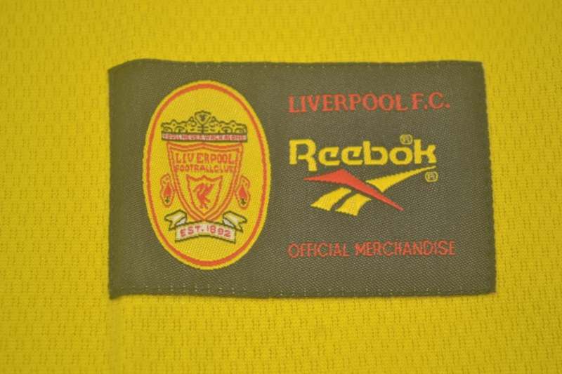 Thailand Quality(AAA) 1997/98 Liverpool Away Retro Soccer Jersey