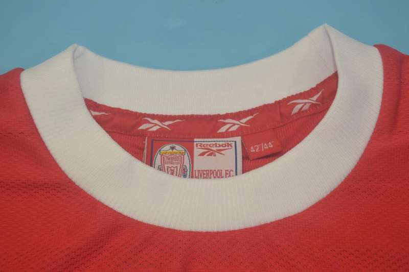 Thailand Quality(AAA) 1998/00 Liverpool Home Retro Soccer Jersey