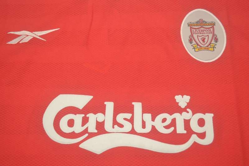 Thailand Quality(AAA) 1998/00 Liverpool Home Retro Soccer Jersey(L/S)