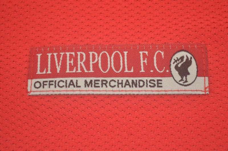 Thailand Quality(AAA) 1998/00 Liverpool Home Retro Soccer Jersey(L/S)