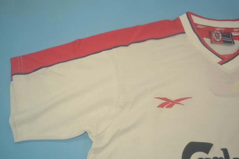 Thailand Quality(AAA) 1998/99 Liverpool Away Retro Soccer Jersey