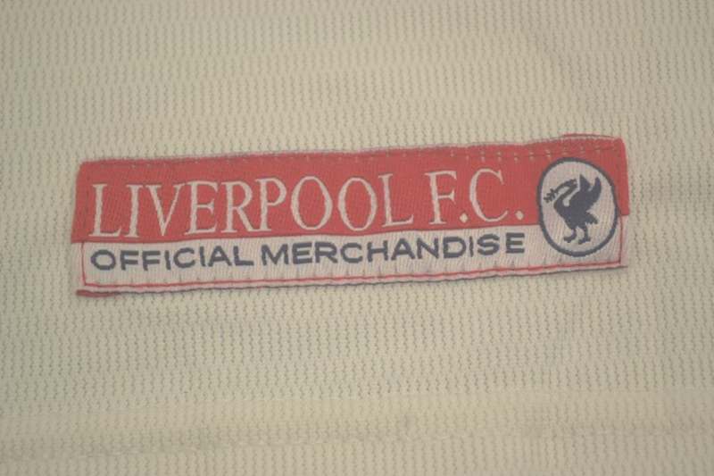 Thailand Quality(AAA) 1998/99 Liverpool Away Retro Soccer Jersey