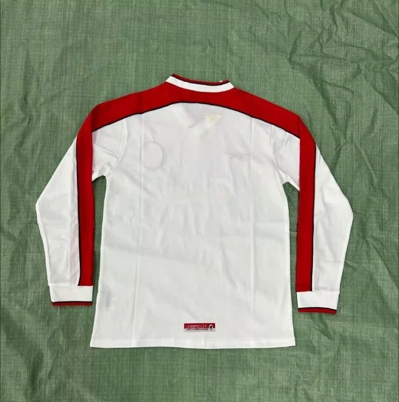 Thailand Quality(AAA) 1998/99 Liverpool Away Retro Long Sleeve Soccer Jersey