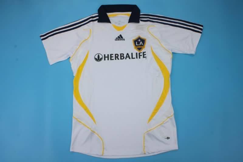 Thailand Quality(AAA) 2007/08 Los Angeles Galaxy Home Retro Soccer Jersey