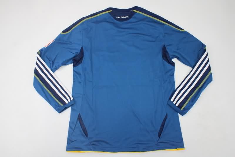 Thailand Quality(AAA) 2011/12 Los Angeles Galaxy Away Long Sleeve Retro Soccer Jersey