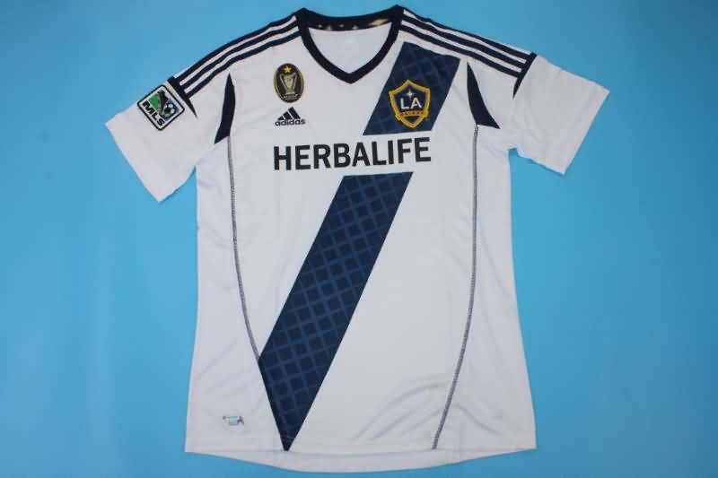 Thailand Quality(AAA) 2012 Los Angeles Galaxy Home Retro Soccer Jersey