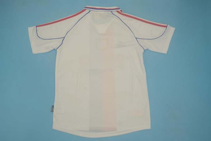 Thailand Quality(AAA) 2000/01 Lyon Home Retro Soccer Jersey