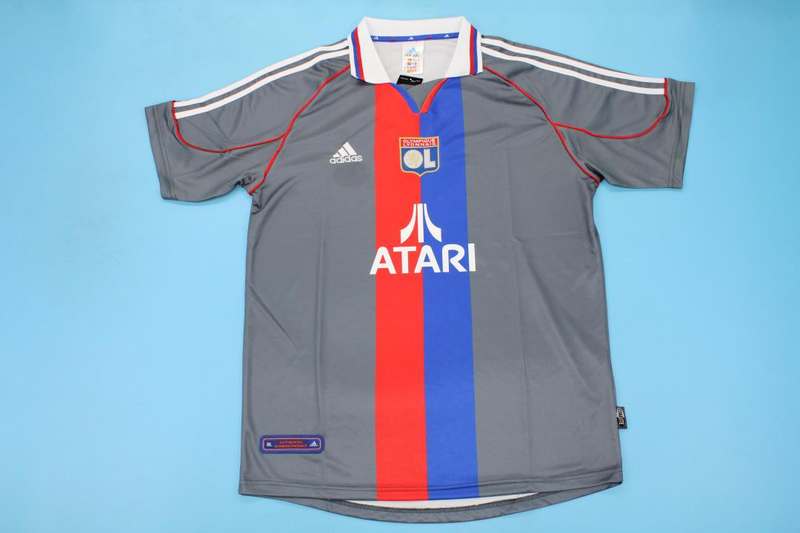 Thailand Quality(AAA) 2000/01 Lyon Third Retro Soccer Jersey