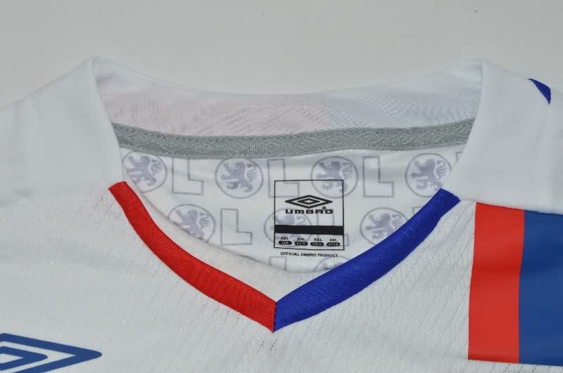 Thailand Quality(AAA) 2008/09 Lyon Home Retro Soccer Jersey