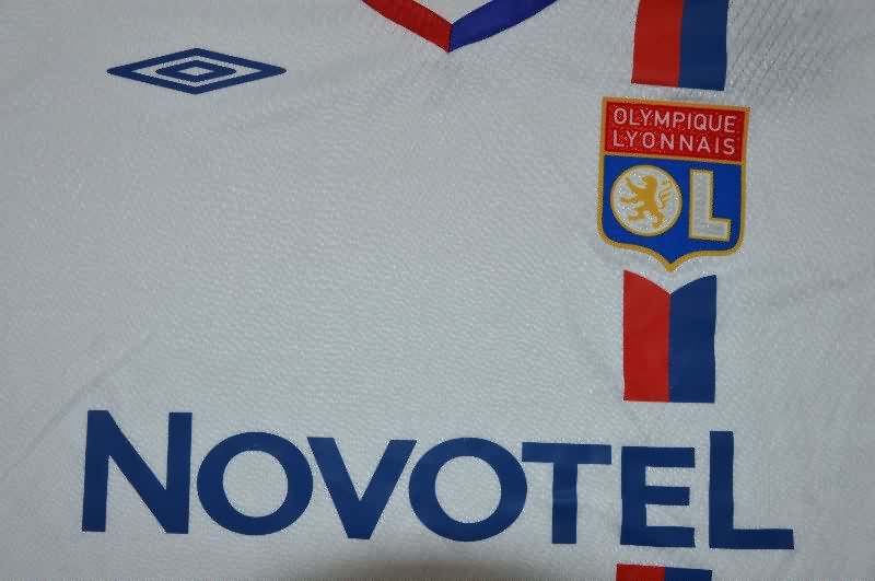 Thailand Quality(AAA) 2008/09 Lyon Home Retro Soccer Jersey