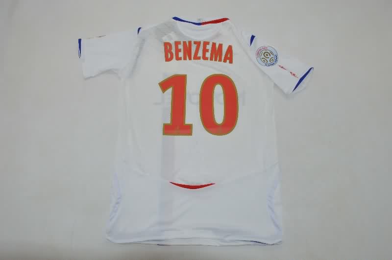 Thailand Quality(AAA) 2008/09 Lyon Home Retro Soccer Jersey