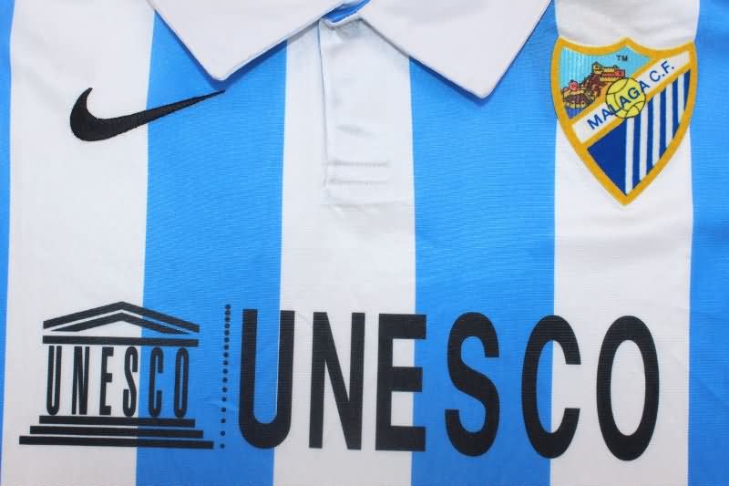 Thailand Quality(AAA) 2012/13 Malaga Home Retro Soccer Jersey