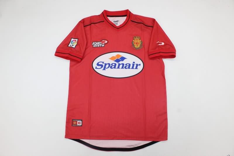 Thailand Quality(AAA) 2000/01 Mallorca Home Retro Soccer Jersey