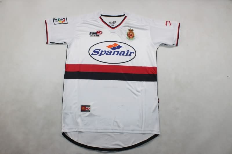 Thailand Quality(AAA) 2001/02 Mallorca Away Retro Soccer Jersey