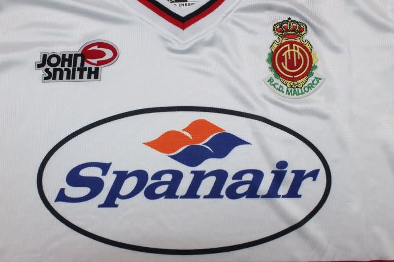 Thailand Quality(AAA) 2001/02 Mallorca Away Retro Soccer Jersey