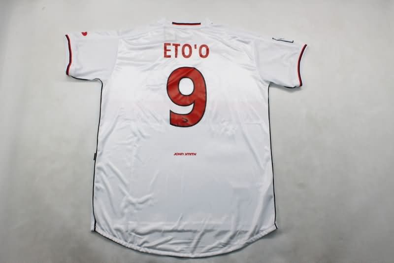 Thailand Quality(AAA) 2001/02 Mallorca Away Retro Soccer Jersey