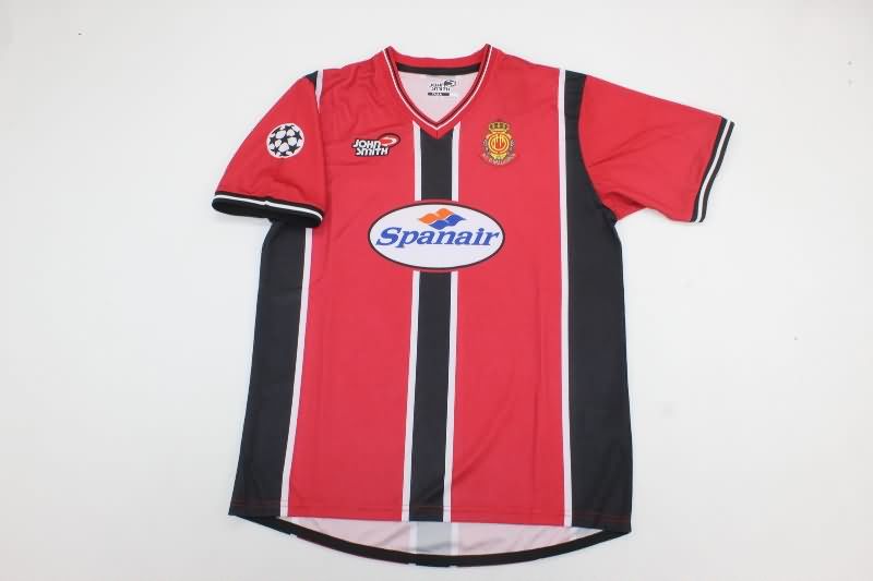Thailand Quality(AAA) 2001/02 Mallorca Home Retro Soccer Jersey