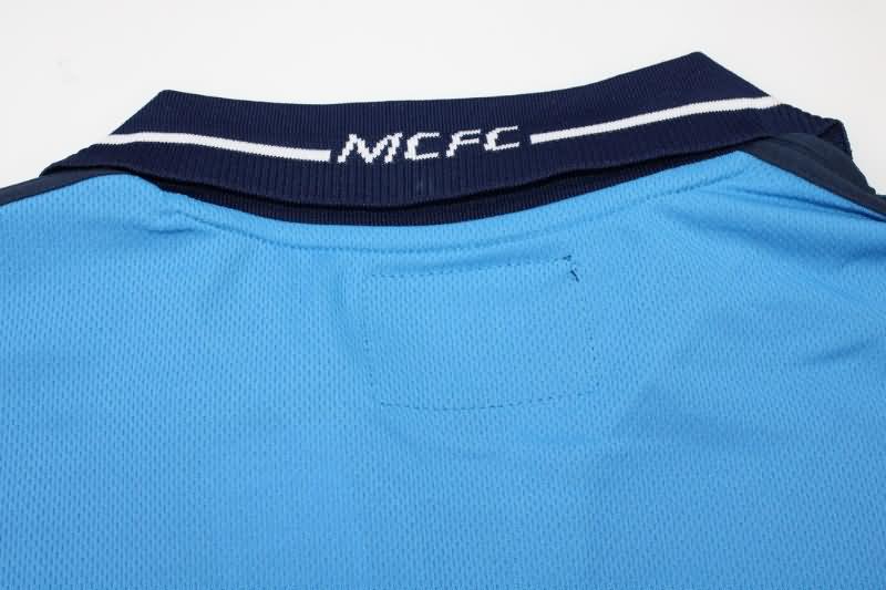 Thailand Quality(AAA) 2001/02 Manchester City Home Retro Soccer Jersey